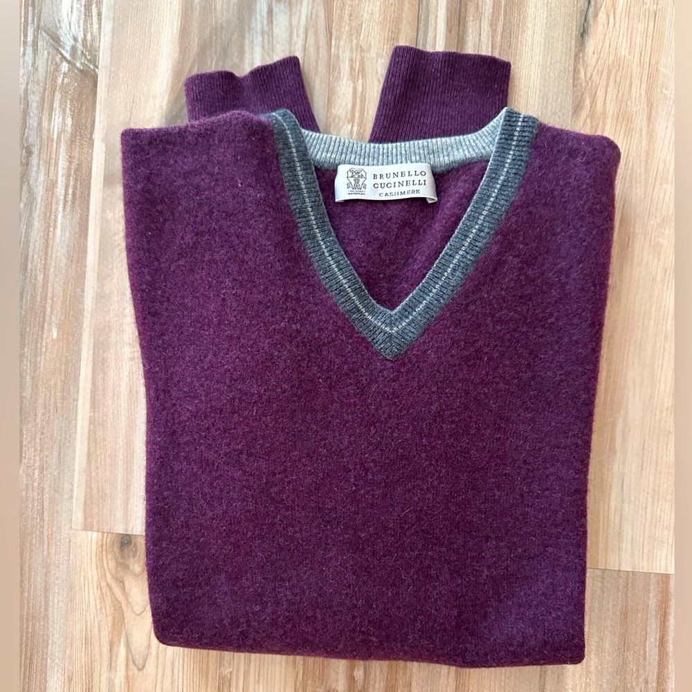 Brunello Cucinelli 100% Cashmere Sweater